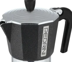PEDRINI - CAFFETTIERA 1 TAZZA LINEA INFINITY ROCK ANTRACITE
