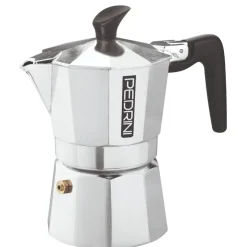 PEDRINI - CAFFETTIERA 1 TAZZA LINEA AROMA CHIC CROMATO