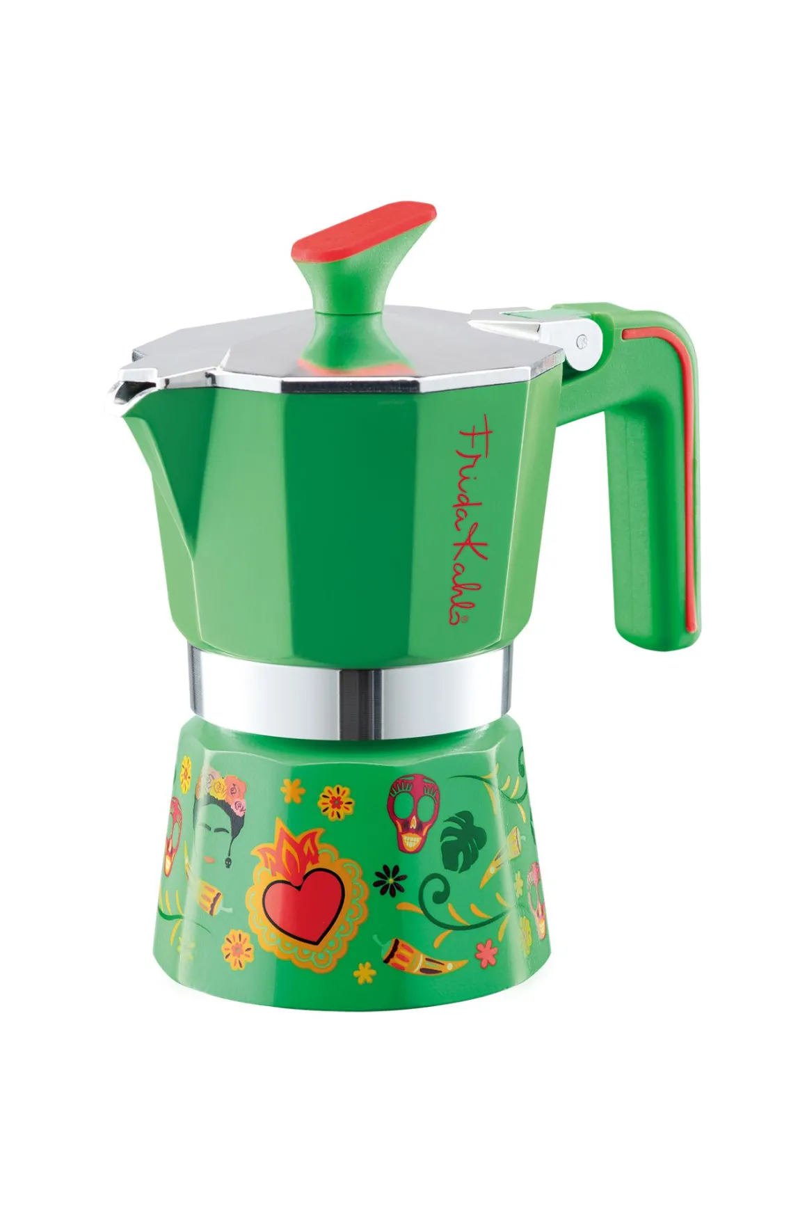 PEDRINI - CAFFETTIERA 2 TAZZE LINEA FRIDA KHALO ASSORTITO