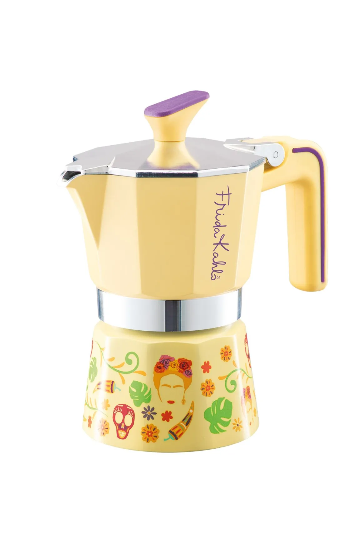 PEDRINI - CAFFETTIERA 2 TAZZE LINEA FRIDA KHALO ASSORTITO