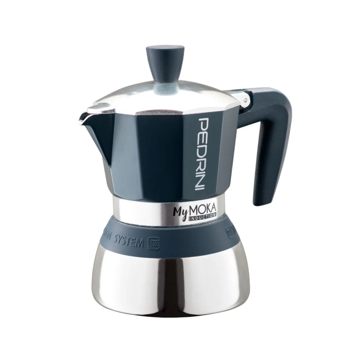 PEDRINI - CAFFETTIERA 2 TAZZE LINEA MYMOKA INDUCTION
