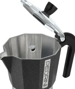 PEDRINI - CAFFETTIERA 2 TAZZE LINEA INFINITY ROCK ANTRACITE
