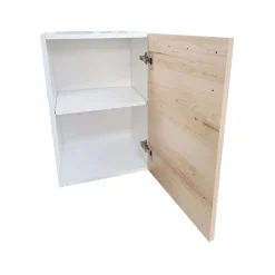 PENSILE ECO CM 40X32 H.60 BIANCO E ROVERE ARTISAN
