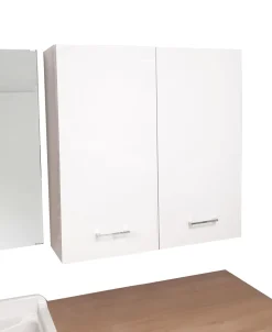 PENSILE GAIA CM 68X22 H. 71 BIANCO LUCIDO