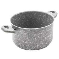 PENTOLA ALTA 2 MANICI LINEA PIETRA RARA DIAM. 22CM
