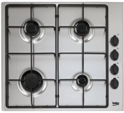 PIANO COTTURA BEKO cm 60 4 FUOCHI HIZG64120SX INOX