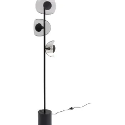 PIANTANA MARIPOSA NERO-SMOKE 25X18 H 160CM 230V A LED G9: vendita online PIANTANA MARIPOSA NERO-SMOKE 25X18 H 160CM 230V A LED G9 in offerta