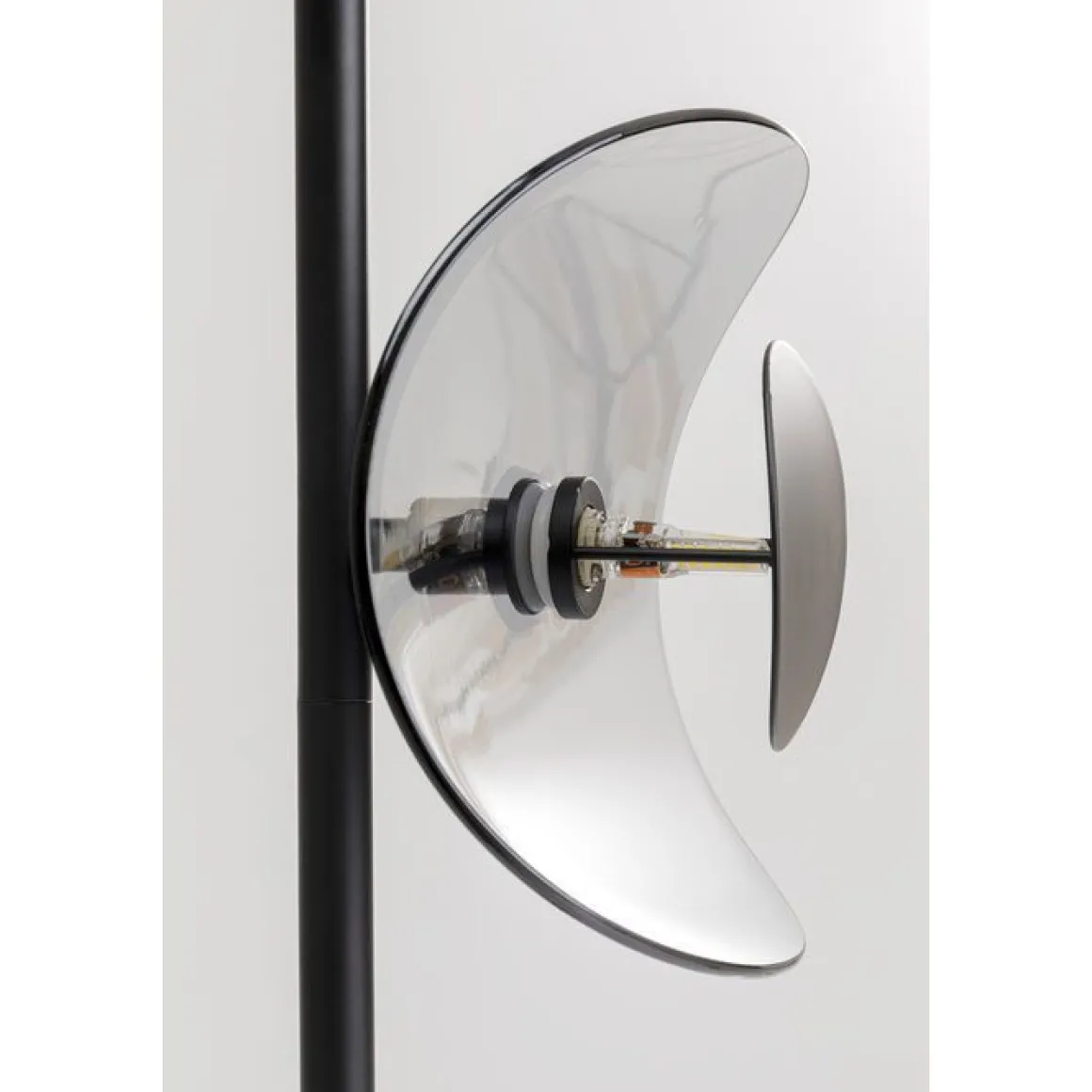 PIANTANA MARIPOSA NERO-SMOKE 25X18 H 160CM 230V A LED G9: vendita online PIANTANA MARIPOSA NERO-SMOKE 25X18 H 160CM 230V A LED G9 in offerta