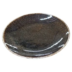 PIATTO DESSERT PORCELLANA ACTIVE REACTIVE DIAM. 15CM MARRONE