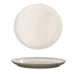 PIATTO FRUTTA/DESSERT IN CERAMICA LINEA FONT DIAM. 21CM BEIGE