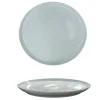 PIATTO FRUTTA/DESSERT IN CERAMICA LINEA FONT DIAM. 21CM ACQUA
