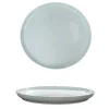 PIATTO PIANO IN CERAMICA LINEA FONT DIAM. 27CM ACQUA