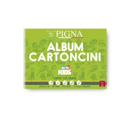 PIGNA - ALBUM CARTONCINI KIDS 10 FOGLI: vendita online PIGNA - ALBUM CARTONCINI KIDS 10 FOGLI in offerta