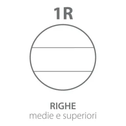 PIGNA - CONFEZIONE 40 FOGLI RICAMBI RINFORZATI A4 RIGHE : vendita online PIGNA - CONFEZIONE 40 FOGLI RICAMBI RINFORZATI A4 RIGHE in offerta