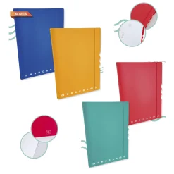 PIGNA - NOTEBOOK MONOCROMO DUALBLOCK A4 ASSORTITO : vendita online PIGNA - NOTEBOOK MONOCROMO DUALBLOCK A4 ASSORTITO in offerta