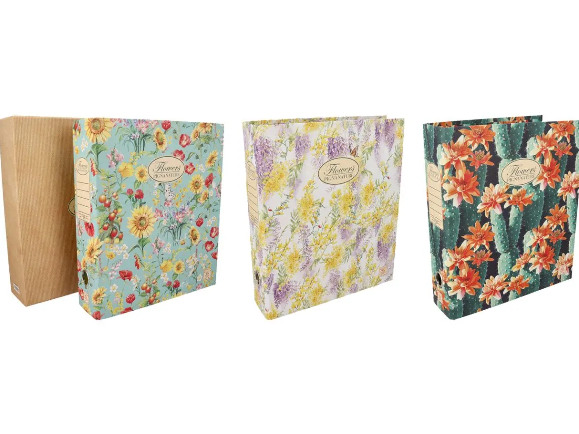 PIGNA - REGISTRATORE PROTOCOLLO FLOWERS PIGNANATURE CON CUSTODIA ASSORTITO: vendita online PIGNA - REGISTRATORE PROTOCOLLO FLOWERS PIGNANATURE CON CUSTODIA ASSORTITO in offerta