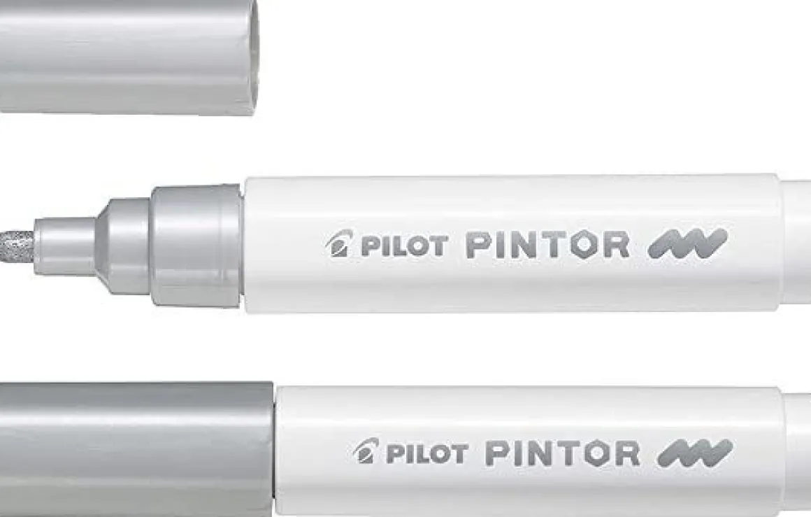 PILOT - MARCATORE PINTOR MEDIO SILVER: vendita online PILOT - MARCATORE PINTOR MEDIO SILVER in offerta