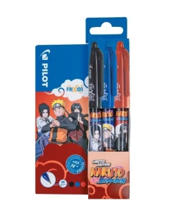 PILOT - SET 3 PENNE FRIXION BALL NARUTO LIMITED EDITION: vendita online PILOT - SET 3 PENNE FRIXION BALL NARUTO LIMITED EDITION in offerta