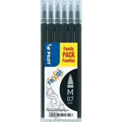PILOT - SET 6 RICARICHE FRIXION BALL E CLICKER NERA: vendita online PILOT - SET 6 RICARICHE FRIXION BALL E CLICKER NERA in offerta