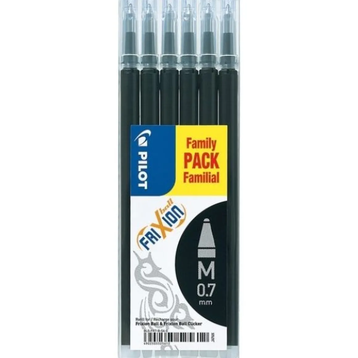 PILOT - SET 6 RICARICHE FRIXION BALL E CLICKER NERA: vendita online PILOT - SET 6 RICARICHE FRIXION BALL E CLICKER NERA in offerta