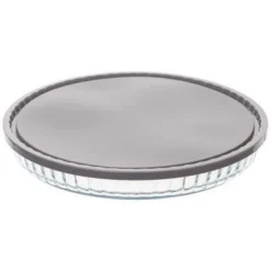 PIROFILA IN VETRO CON COPERCHIO 27.8X3.7CM 1.6LT