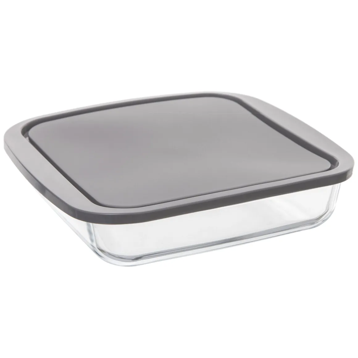 PIROFILA IN VETRO CON COPERCHIO 25X22.2CM 1.8LT