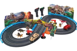 PISTA B/O DINOSAURI 282CM CON 2 AUTO SCALA 1:43: vendita online PISTA B/O DINOSAURI 282CM CON 2 AUTO SCALA 1:43 in offerta
