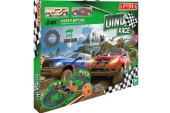 PISTA B/O DINOSAURI 282CM CON 2 AUTO SCALA 1:43: vendita online PISTA B/O DINOSAURI 282CM CON 2 AUTO SCALA 1:43 in offerta