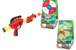 PISTOLA CON 6 PROIETTILI SOFT CON BERSAGLIO: vendita online PISTOLA CON 6 PROIETTILI SOFT CON BERSAGLIO in offerta