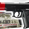 PISTOLA V-130 AIR SOFT CALIBRO 6MM: vendita online PISTOLA V-130 AIR SOFT CALIBRO 6MM in offerta