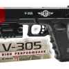 PISTOLA V-305 AIR SOFT CALIBRO 6MM: vendita online PISTOLA V-305 AIR SOFT CALIBRO 6MM in offerta