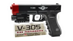 PISTOLA V-305 AIR SOFT CALIBRO 6MM: vendita online PISTOLA V-305 AIR SOFT CALIBRO 6MM in offerta