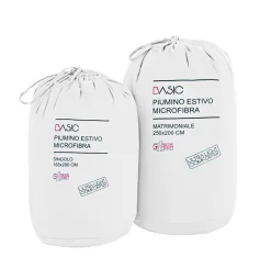 Piumino Estivo Singolo 155x200 cm in Microfibra - Linea Basic