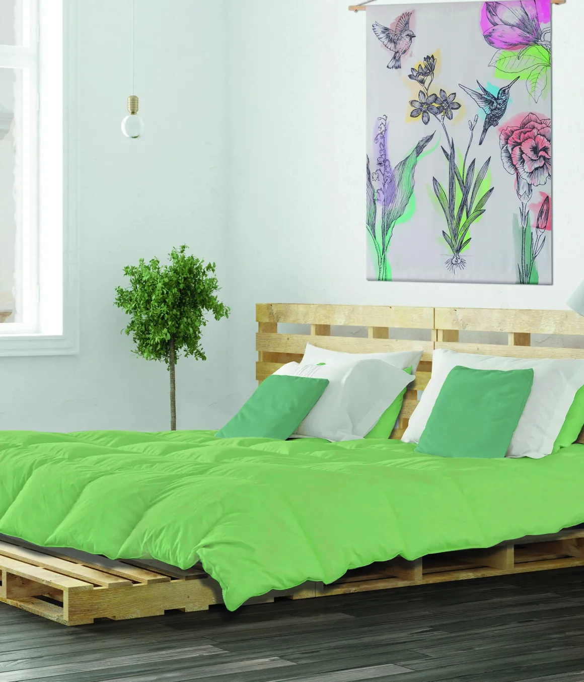 Piumino Estivo Singolo 155x200 cm in Microfibra - Linea Basic
