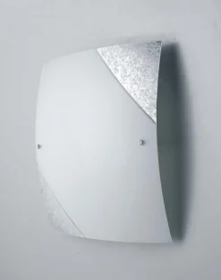 PLAFONIERA PARIS SILVER 40X40CM - 3XE27 MAX 60W: vendita online PLAFONIERA PARIS SILVER 40X40CM - 3XE27 MAX 60W in offerta