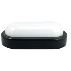 PLAFONIERA A LED INTEGRATO OVALE NERA ECO CONTRIBUTO RAEE COMPRESO: vendita online PLAFONIERA A LED INTEGRATO OVALE NERA ECO CONTRIBUTO RAEE COMPRESO in offerta