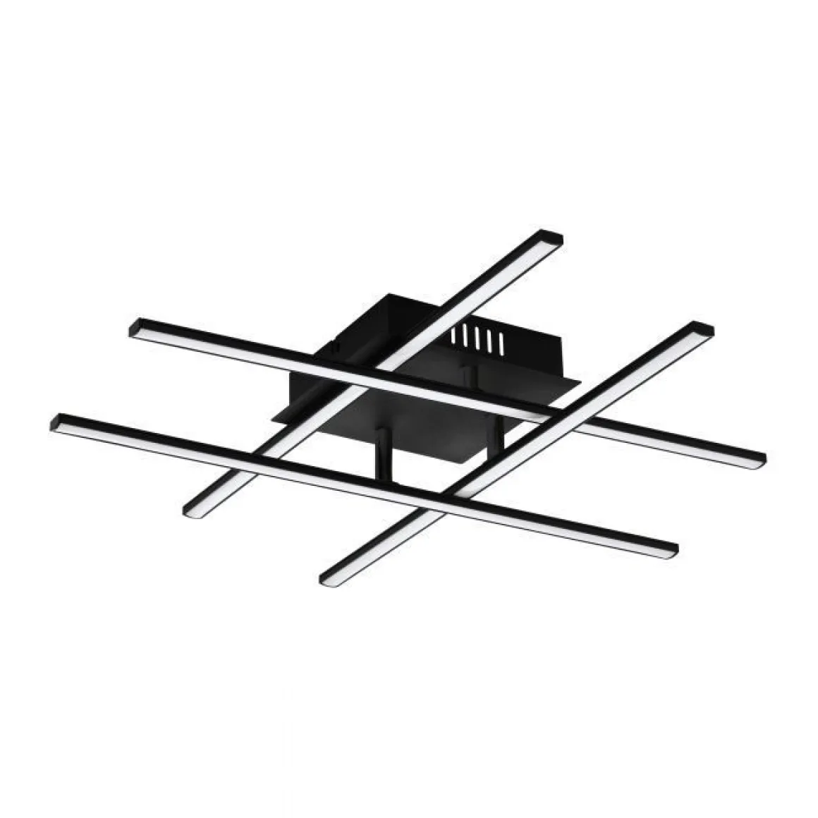 PLAFONIERA A LED LASANA 3 NERO 50X50CM - 4X740lm 3000K 4X5.2W: vendita online PLAFONIERA A LED LASANA 3 NERO 50X50CM - 4X740lm 3000K 4X5.2W in offerta