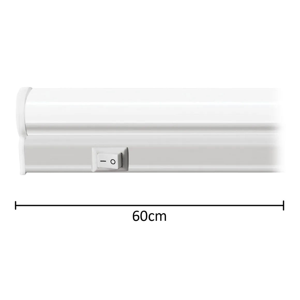 PLAFONIERA A LED - T5 60CM 4000K 9W 780LM : vendita online PLAFONIERA A LED - T5 60CM 4000K 9W 780LM in offerta
