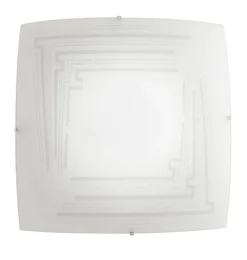 PLAFONIERA CONCEPT 3XE27 MAX 60W 40X40CM ECO-CONTRIBUTO RAEE COMPRESO: vendita online PLAFONIERA CONCEPT 3XE27 MAX 60W 40X40CM ECO-CONTRIBUTO RAEE COMPRESO in offerta