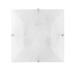 PLAFONIERA ISIDE BIANCA D. 40CM - 3XE27 MAX 60W: vendita online PLAFONIERA ISIDE BIANCA D. 40CM - 3XE27 MAX 60W in offerta