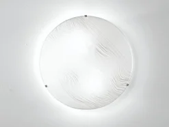 PLAFONIERA KARDIO BIANCO 30X30X9.5CM - 2XE27: vendita online PLAFONIERA KARDIO BIANCO 30X30X9.5CM - 2XE27 in offerta
