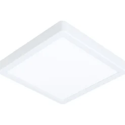 PLAFONIERA LED FUEVA 5 BIANCA 21X21CM - 1800lm 3000K 16.5W: vendita online PLAFONIERA LED FUEVA 5 BIANCA 21X21CM - 1800lm 3000K 16.5W in offerta