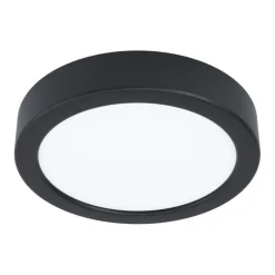 PLAFONIERA LED FUEVA 5 NERA D. 16CM - 1350lm 4000K 11W: vendita online PLAFONIERA LED FUEVA 5 NERA D. 16CM - 1350lm 4000K 11W in offerta