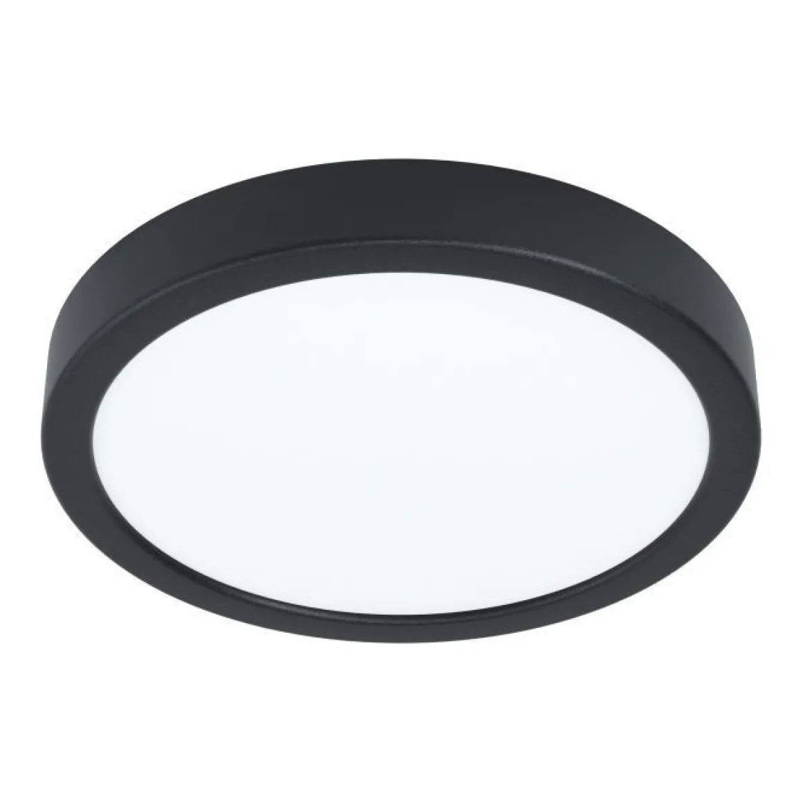 PLAFONIERA LED FUEVA 5 NERA D. 21CM - 2000lm 3000K 17W: vendita online PLAFONIERA LED FUEVA 5 NERA D. 21CM - 2000lm 3000K 17W in offerta