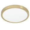 PLAFONIERA LED FUEVA 5 ORO D. 28,5CM - 2400lm 3000K 20,5W: vendita online PLAFONIERA LED FUEVA 5 ORO D. 28,5CM - 2400lm 3000K 20,5W in offerta