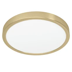 PLAFONIERA LED FUEVA 5 ORO D. 28,5CM - 2400lm 3000K 20,5W: vendita online PLAFONIERA LED FUEVA 5 ORO D. 28,5CM - 2400lm 3000K 20,5W in offerta