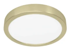 PLAFONIERA LED FUEVA 5 ORO D. 21CM - 2000ml 3000K 17W: vendita online PLAFONIERA LED FUEVA 5 ORO D. 21CM - 2000ml 3000K 17W in offerta