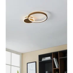 PLAFONIERA LED GAFARES ORO 40.5CM - 15W 2100lm 2700-6000w: vendita online PLAFONIERA LED GAFARES ORO 40.5CM - 15W 2100lm 2700-6000w in offerta