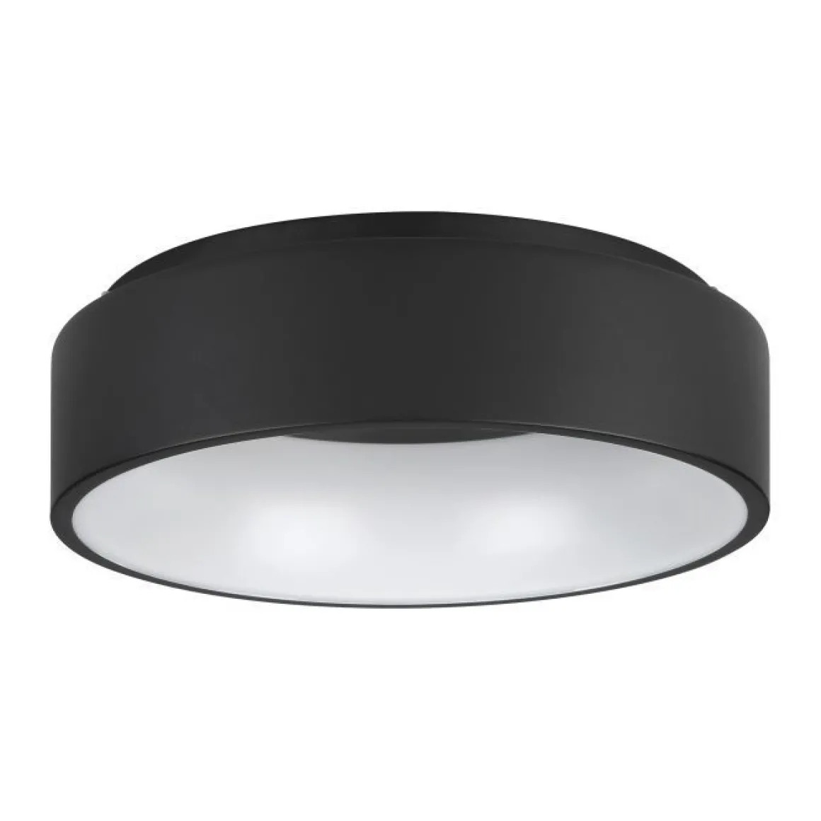 PLAFONIERA LED MARGHERA 2 NERO D45XH13,5CM - 25.5W 3000lm 3000K: vendita online PLAFONIERA LED MARGHERA 2 NERO D45XH13,5CM - 25.5W 3000lm 3000K in offerta