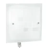 PLAFONIERA MUSA DRITTA CURVA 30X30CM - 2XE27 MAX 60W: vendita online PLAFONIERA MUSA DRITTA CURVA 30X30CM - 2XE27 MAX 60W in offerta